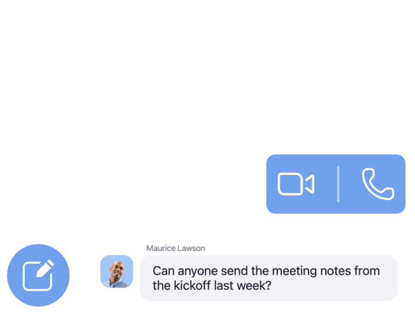 Zoom Interface Icon - Instant Message