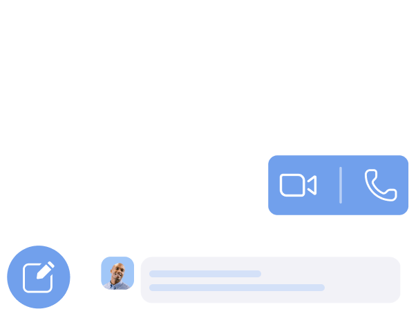 Zoom Interface Icon - Instant Message
